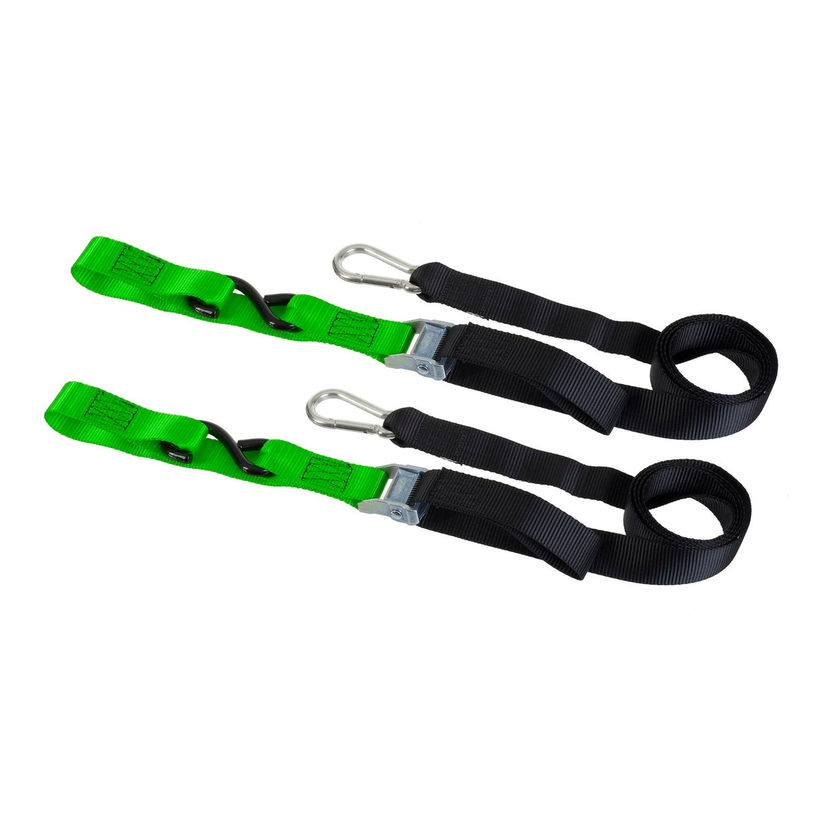 Whites Tie-Downs - Black / Green — Bike Torque